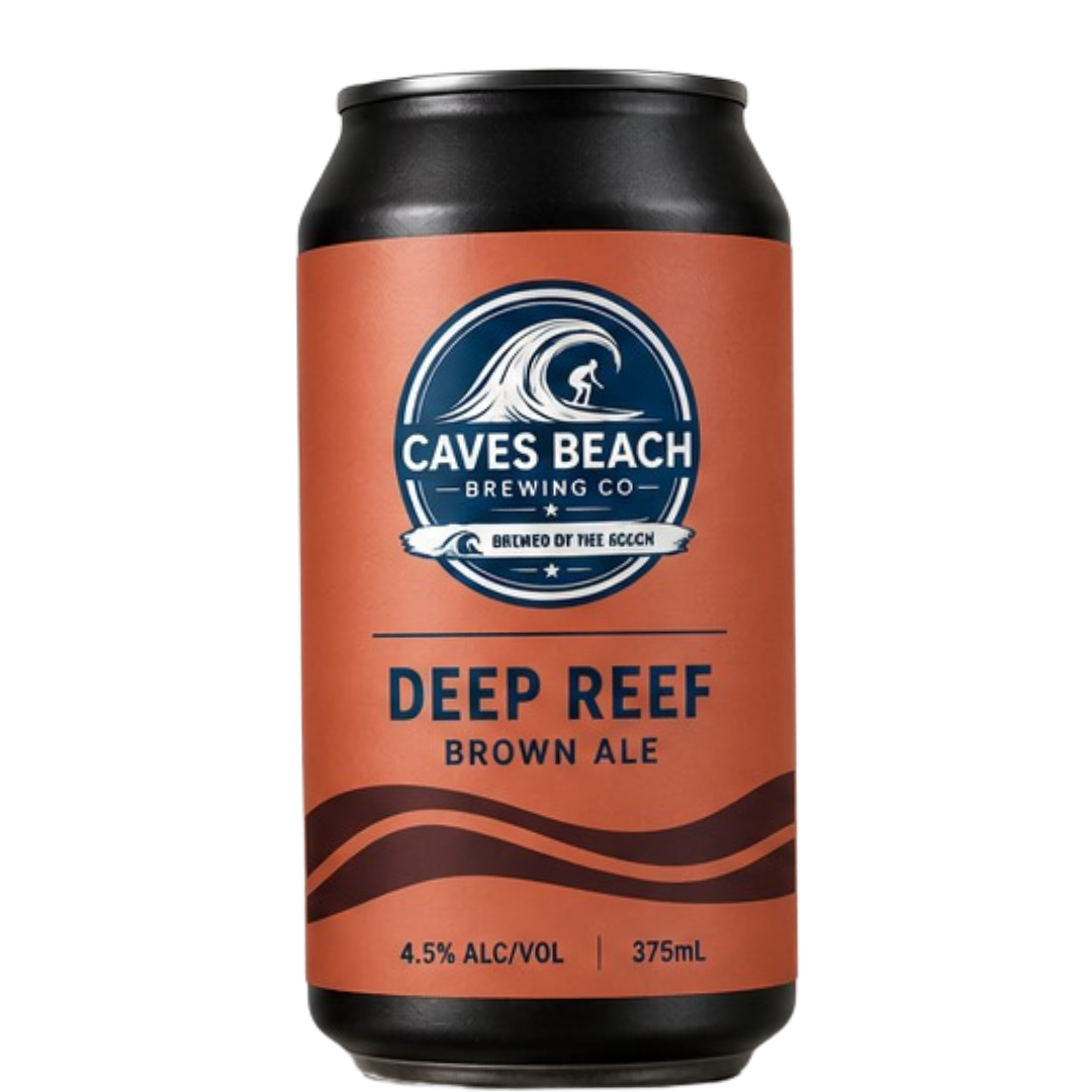 Deep Reef Brown Ale 375mL can